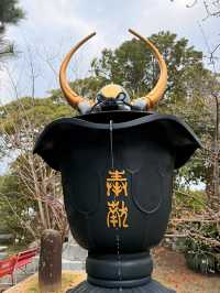 福岡｜唐隋朝遣唐使送別地 光雲神社的巧妙設計投硬幣會有鶴鳴聲