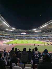 味の素スタジアムでサッカー観戦