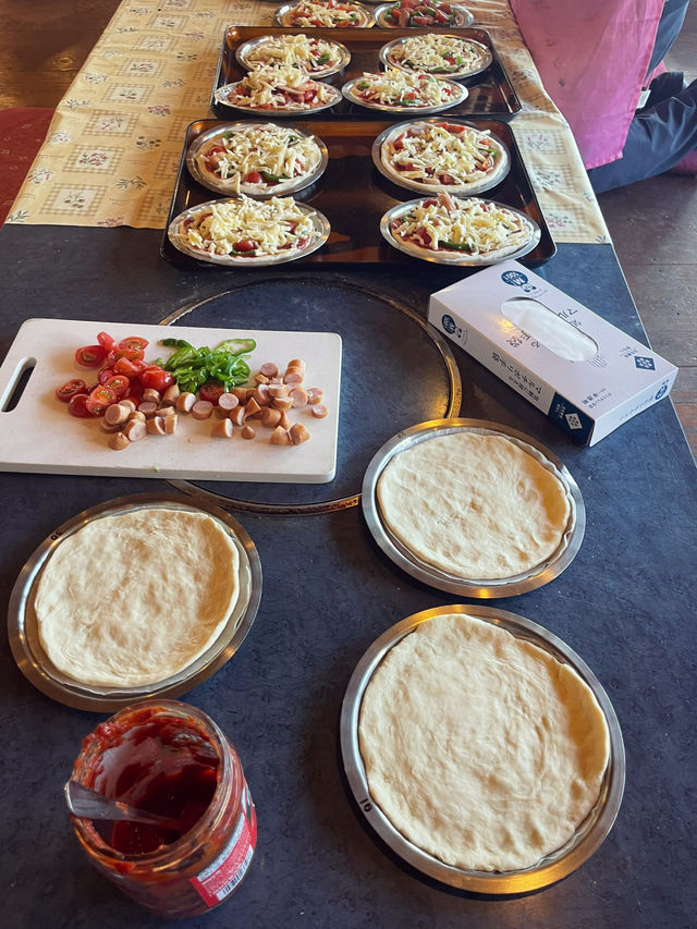 【みんなでワイワイ】秩父ふるさと村でピザ作り🍕