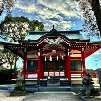 🇯🇵【愛媛県】朱塗りの鳥居が華やか！別宮稲荷神社⛩️^ ^
