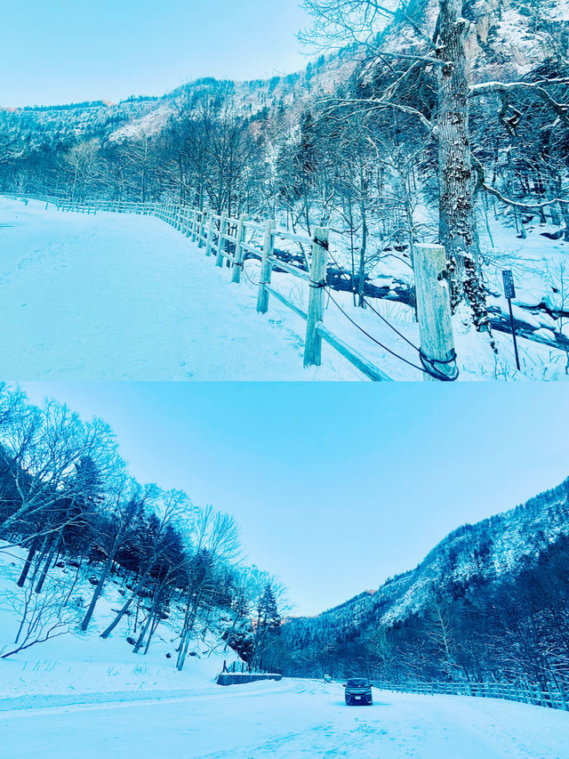 【北海道】層雲峽：被冰封的流星瀑布和銀河瀑布