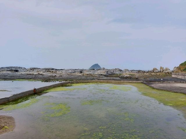 Beautiful view at Heping Island Geopark, Keelung, Taiwan