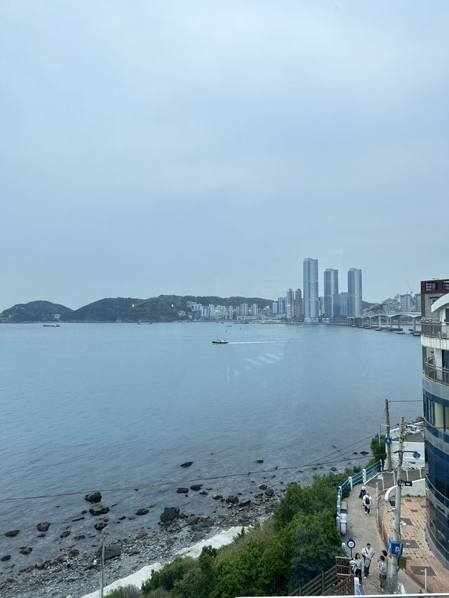 🇰🇷韓國釜山｜白淺灘人氣推薦的海景咖啡廳Having moment