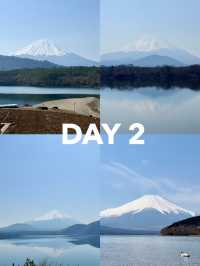 Chill 3D2N with Mount Fuji in April 🌸🗻