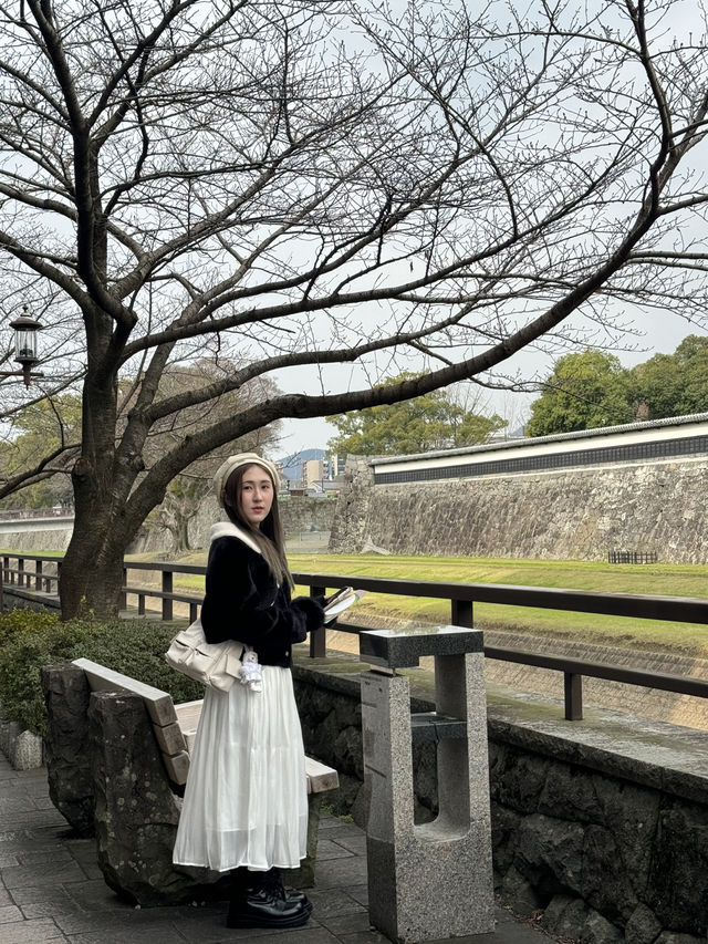 Kumamoto castle in japan 🇯🇵