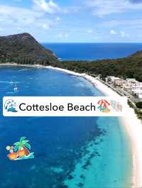 🌊☀️ Sun, Sand & Serenity: Cottesloe Beach Bliss in Perth! 🏖️🐚
