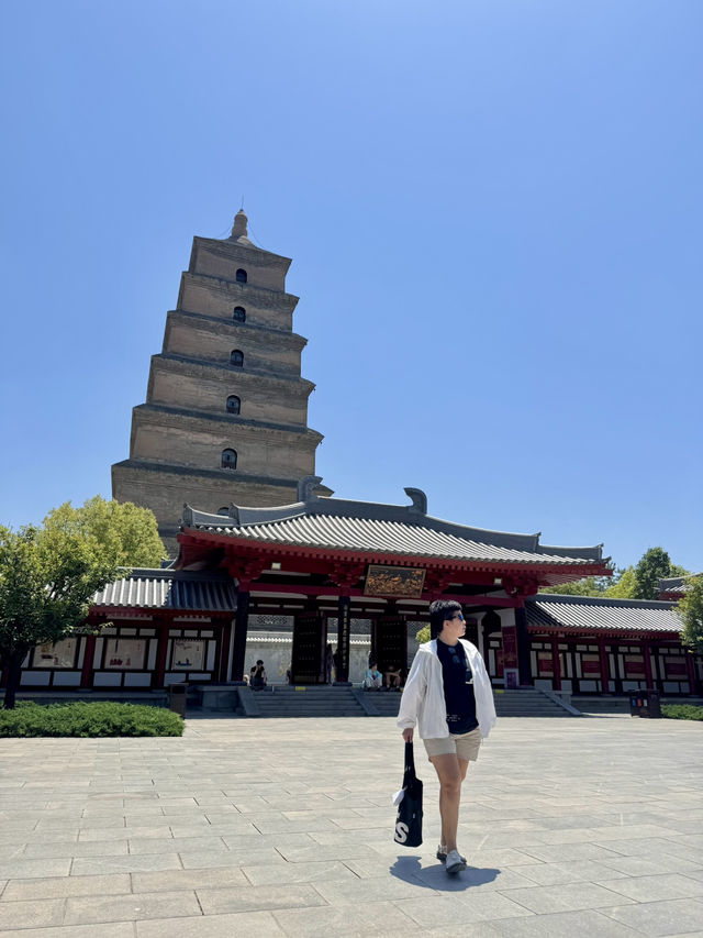 Big wild goose pagoda | เจดีย์ห่านป่าใหญ่