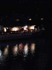 ライトアップが都会の喧騒を忘れさせる | 夜の中之島公園