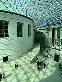 The British Museum in London, England