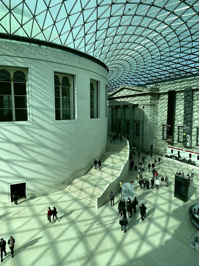 The British Museum in London, England