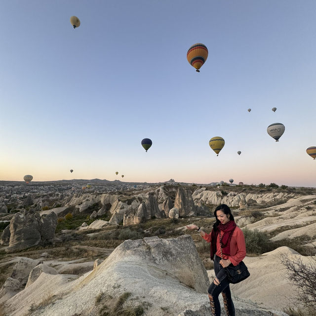 Soaring Over Cappadocia 🇹🇷: Hot Air 🎈Ride
