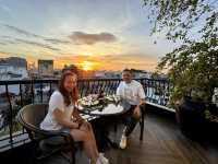 🌇❤️ Romance at Sunset – A Magical Anniversary Dinner at Cloud Nine, Hanoi