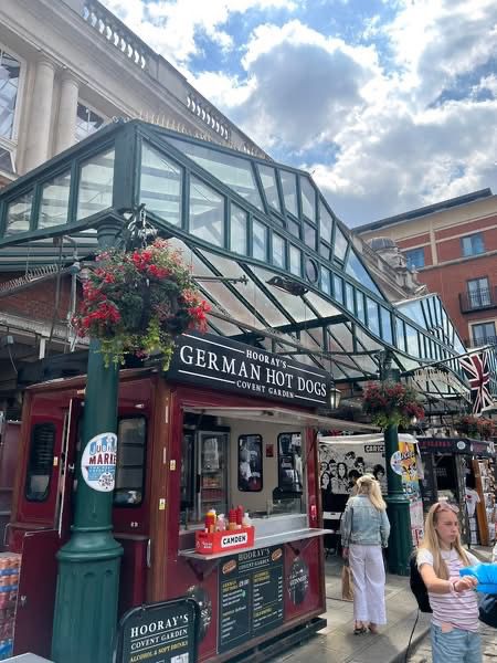ロンドンで一番おしゃれなマーケット🎪✨ コヴェント・ガーデンのストリートパフォーマンスに魅了されちゃった🎻🎭 #コ