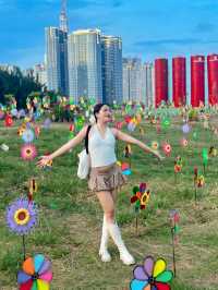 Check in ngọn đồi chong chóng siu xinh mới toanh vừa xuất hiện tại Sài Gòn 📸