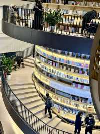 Literary oasis in the city: where books breathe in golden light