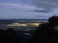 Mount Ainslie Lookout at Night – A Peaceful Glow Over Canberra
