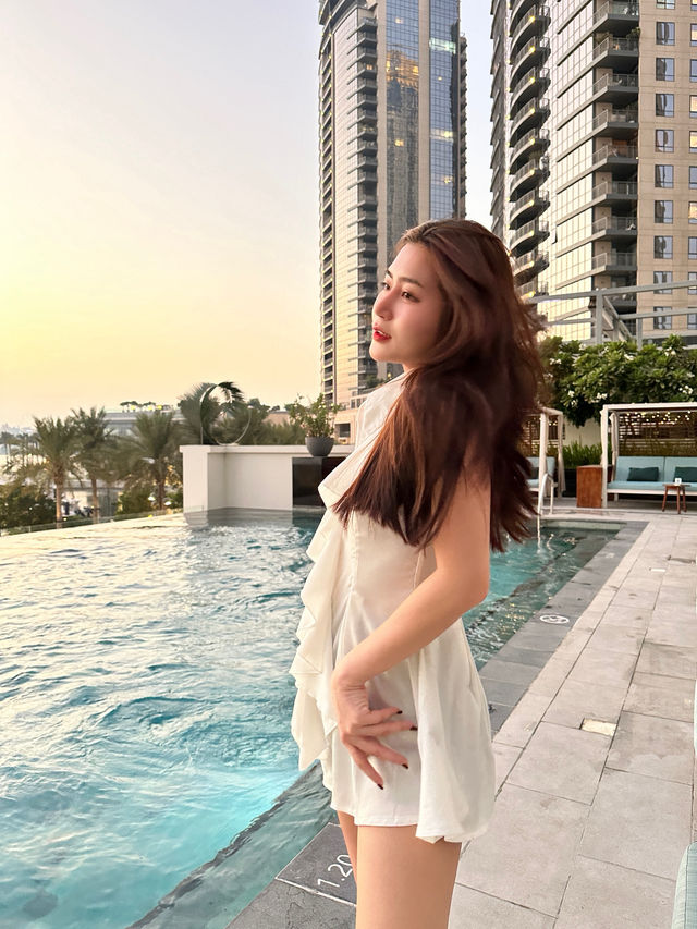 วิวดี นั่งจิบเครื่องดื่มสวยๆ มองวิวเพลินๆ ที่ดูไบ