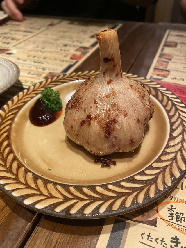 【東京/中野】ニンニク好きは絶対行って！！🧄ニンニクバル🩵