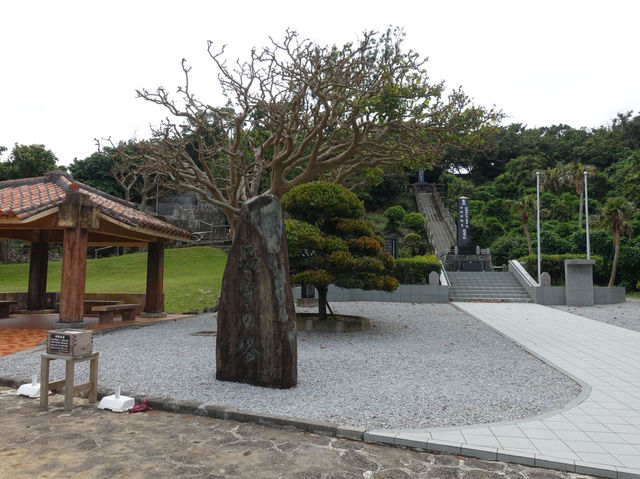 🌿 Reflecting in Peace – A Visit to Peace Memorial Park, Okinawa