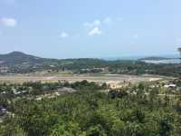 🌞 Koh Samui’s Big Buddha Temple — Peace, Planes & Coconut Breaks 🛕🥥✈️