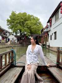 Zhujiajiao หมู่บ้านน้ำโบราณที่อยู่ใกล้เซี่ยงไฮ้
