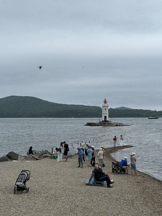 Must-see Vladivostok spot? The legendary Tokarevsky Lighthouse! 🚨