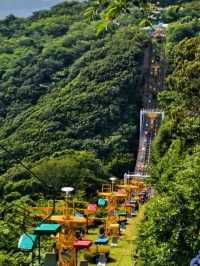 神戶須磨浦山上遊樂園🎢🌊 山頂有單軌車
