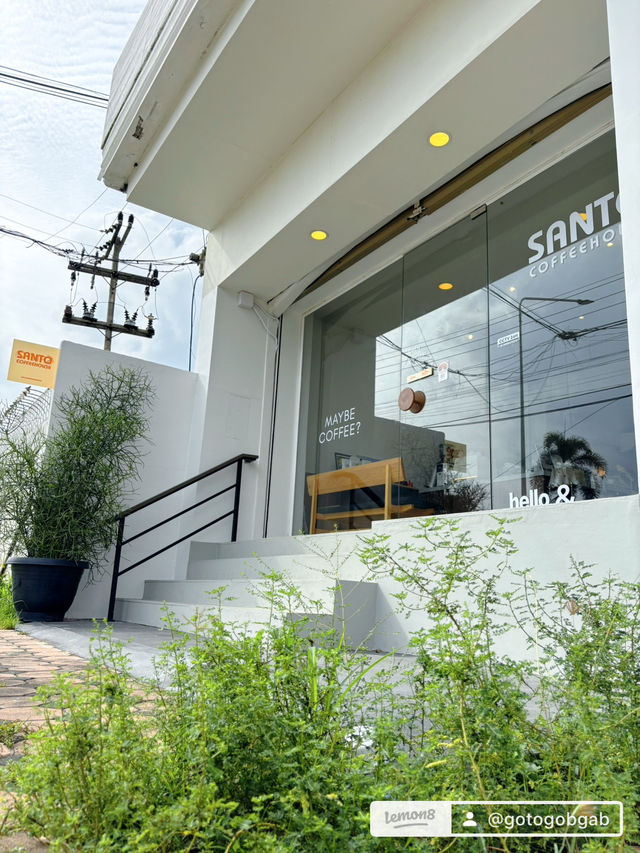santo.coffeehouse ไปคาเฟ่ช่วงไหนกัน