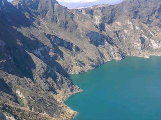 🇪🇨 Озеро Килотоа, Эквадор 🌊⛰