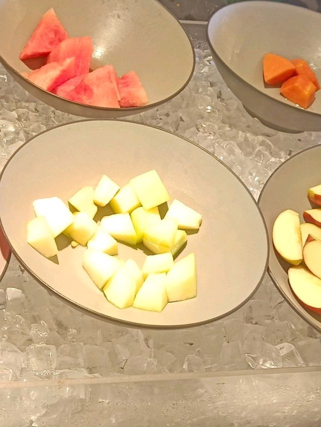 Breakfast buffet at Horizon Cafe, Bespoke Hotel.