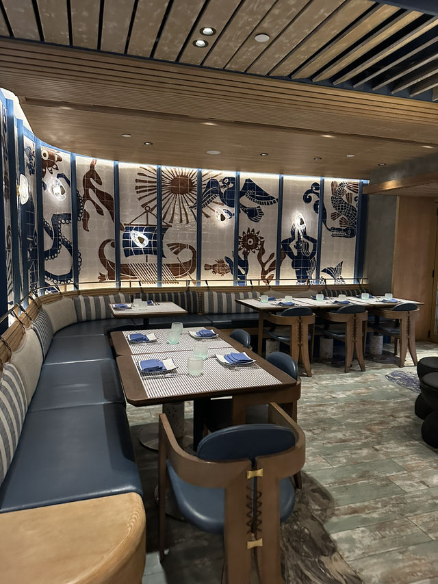 將軍澳海滂地中海風格的華麗西餐廳