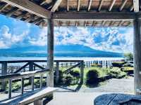 🏞「當富士山倒映在湖中，時間彷彿靜止。」