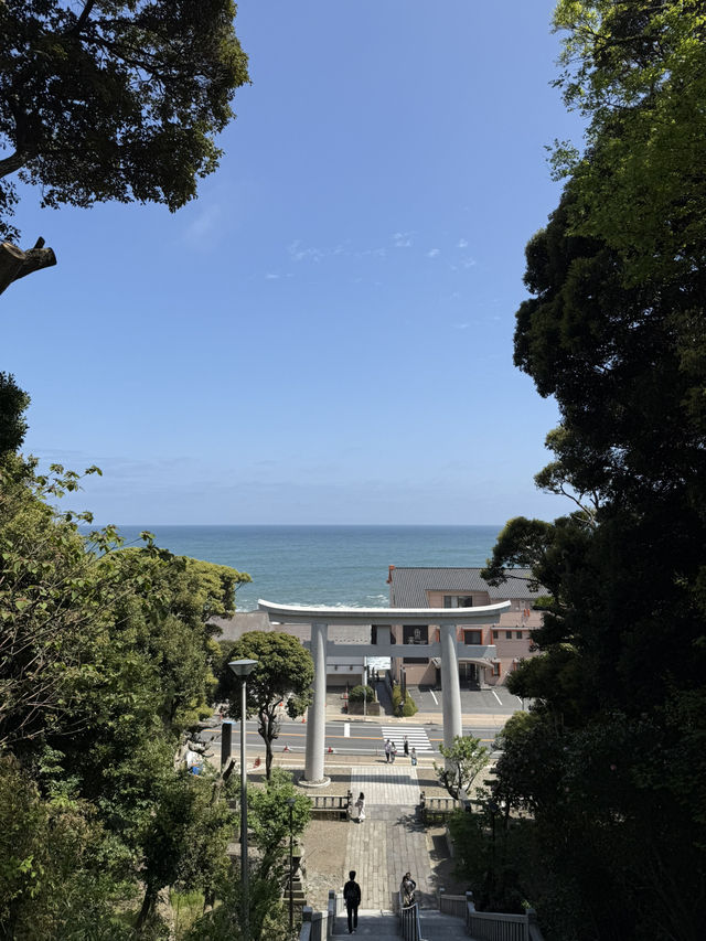 磯濱の絕景--茨城縣 大洗磯前神社