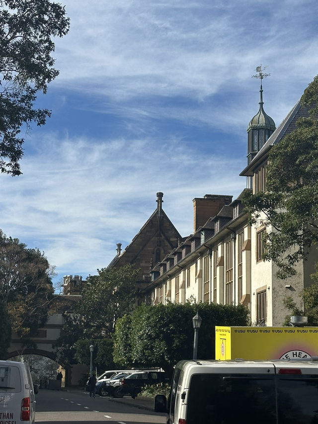 The University of Sydney: Where Historic Castles Meet Modern Creativity