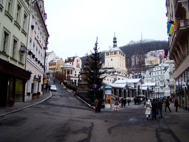 Karlovy Vary - 1300s old European spa town