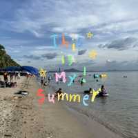 👙🫶🏻🩴✨👒หาดบางแสน น้ำใสๆ ชลบุรี🛟🏝️🏖️🌊