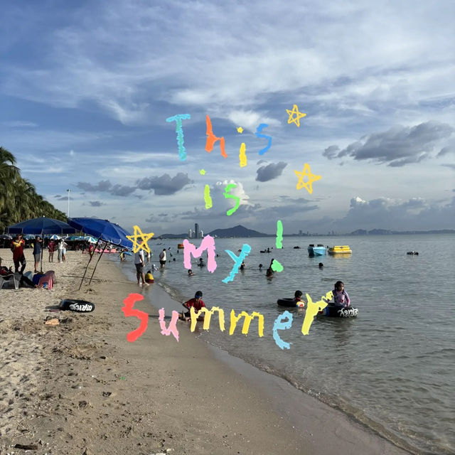 👙🫶🏻🩴✨👒หาดบางแสน น้ำใสๆ ชลบุรี🛟🏝️🏖️🌊