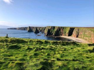 던컨스비 스택스 스코틀랜드 - 야생의 바다 탑들