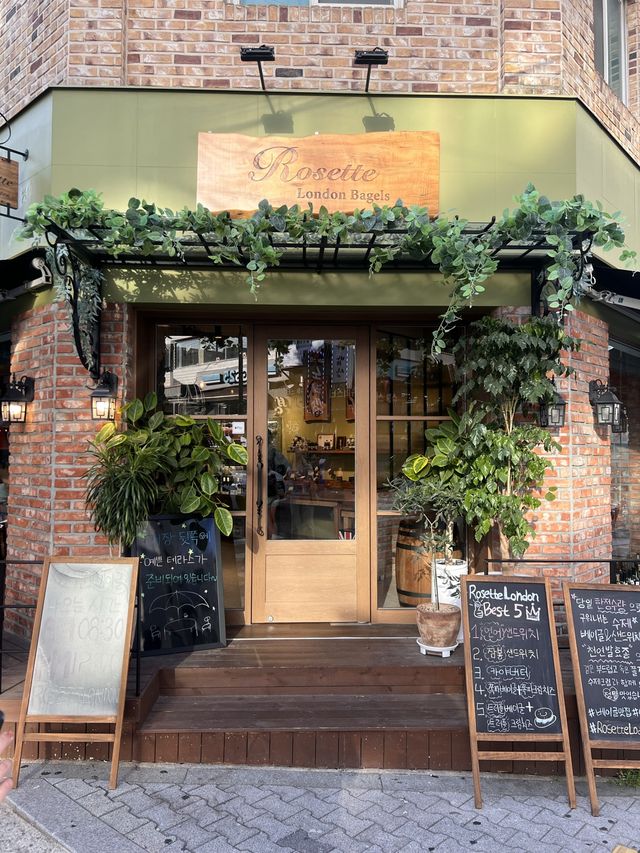 韓国/ソウル【江南】最近オープンしたばかり♡かわいいベーグル屋さん🥯