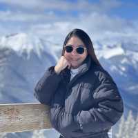 Banff Gondola on winter looks like