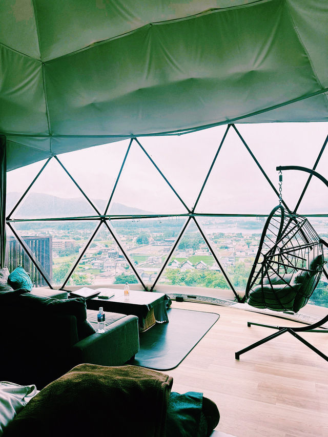 🏕️ 河口湖夢幻豪華露營體驗 ✨｜富士山 Glamping Terrace 峯之花（MINENOHANA）
