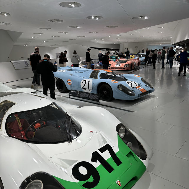Too posh to be in a Porsche Museum! 