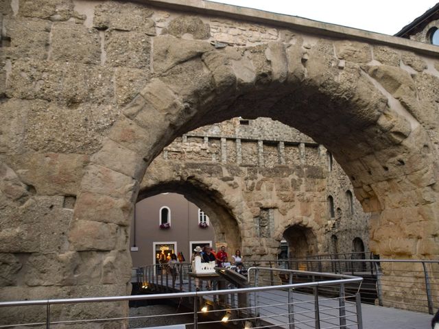 Walking around Aosta