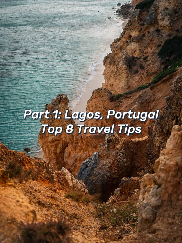 📍8 Tips for Visiting Lagos, Portugal 🇵🇹 Save this for your trip ✨
