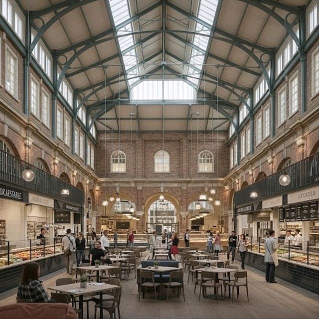 Leicester Food Hall: A Lively Hub of Global Flavours 🇬🇧✨