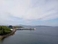 Skye Bridge and the village of Kyleakin 