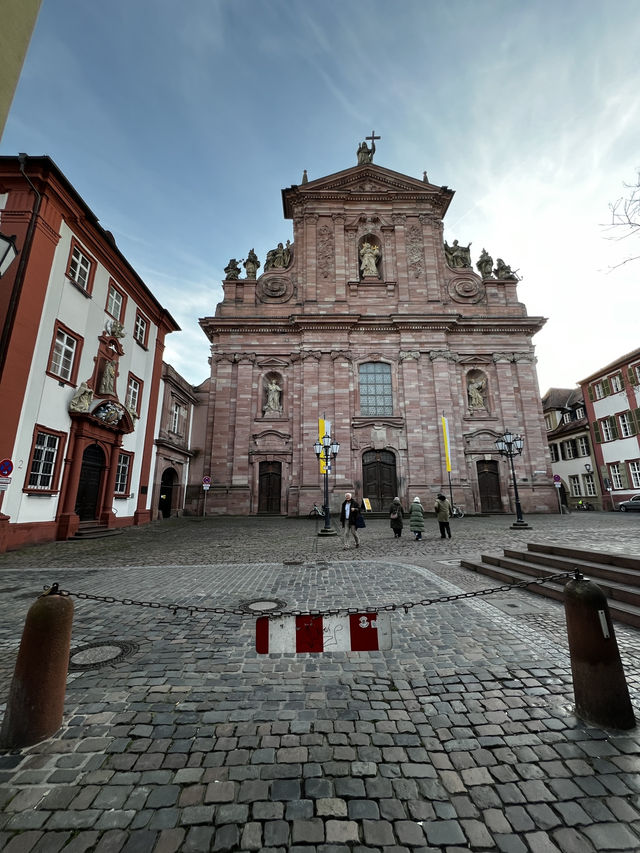 ⛪✨ Jesuitenkirche Heidelberg – A Baroque Masterpiece in the Heart of the Old Town 🇩🇪💫   ⛪✨ Jesuitenkirche Heidelberg – A Baroque Masterpiece in the Heart of the Old Town 🇩🇪💫