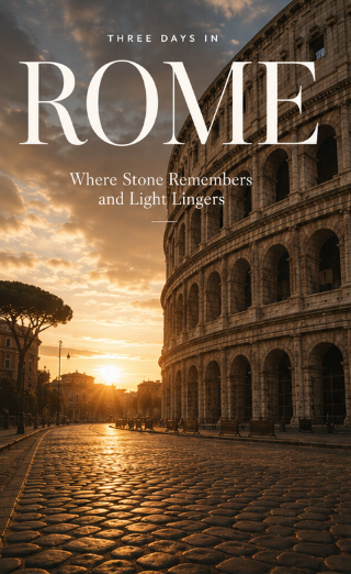 3 Days in Rome: Where Stone Remembers and Light Lingers 🇮🇹