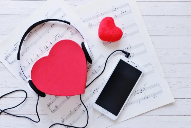 音楽を聴く