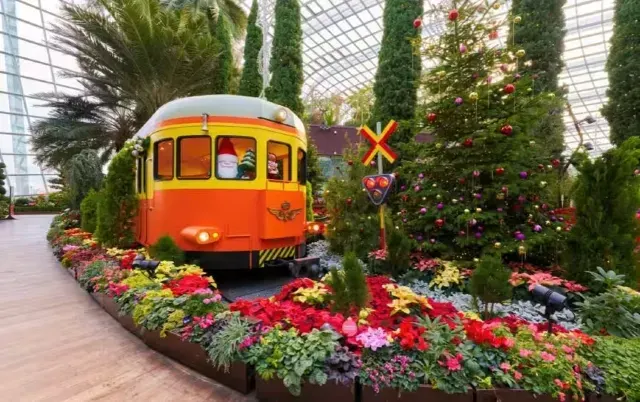 濱海灣花園 聖誕火車展